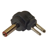 Plug Hueco 3.5 X 1,35 Mm Intercambiable Macho 90°