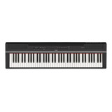 Piano Digital Intermedio P121, Color Negro (incluye Adaptado