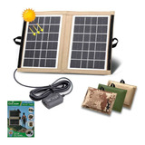 Panel Solar Puerto Usb Cargador Solar Plegable Cl-670 