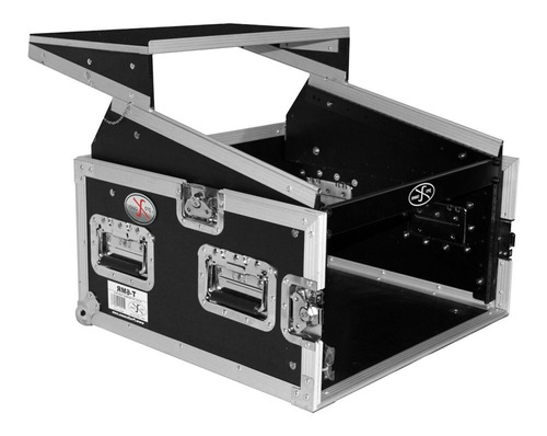 Case Rack Para Dj 4 Ur Sonidero Mixer Cabina Mixer Laptop