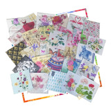 Pack 20 Servilletas Decoupage X Mayor Vintage Flores Maripos