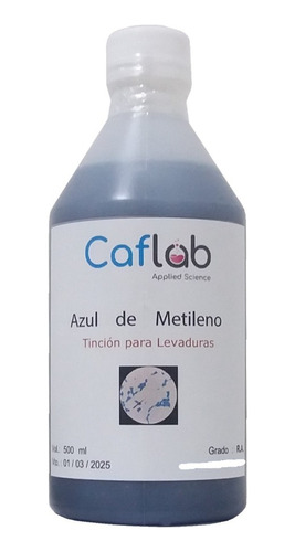 Azul De Metileno Para Tinción De Levaduras - 1 L - Caflab - 