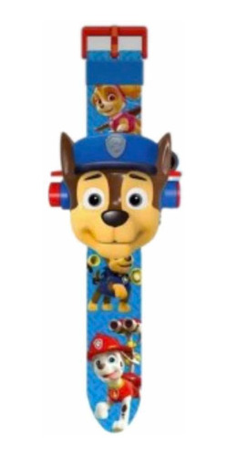 Reloj Niño Paw Patrol , Patrulla Canina Con Proyector De Liz