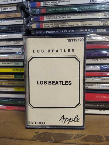 Los Beatles Album Blanco   Cassette 