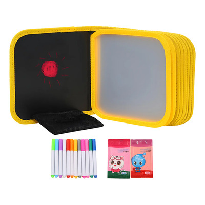 Juego De Libro De Borrable, Libro De Dibujo De 8 Estilo C