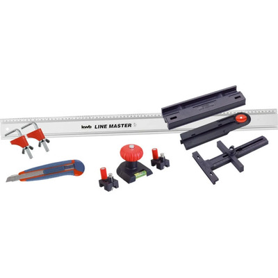 Set 10 Pzs Regla Guia Corte Medicion Kwb Line Master 783908 | Envío gratis