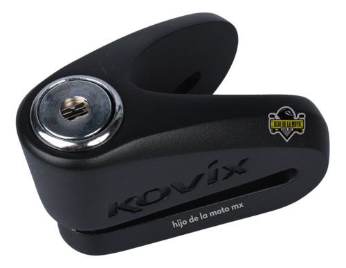 Candado De Disco Para Moto Kovix Kvz1 Negro 6mm