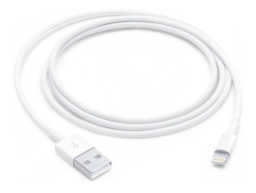 Cable Usb 2.0 Celular Blanco Usb Lightning - Distribuidor Autorizado