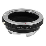 Foadiox Contax/yashica Pro Lens  Para Leica M-mount Camaras