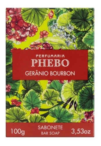 Sabonete Phebo Gerânio Bourbon 100 G