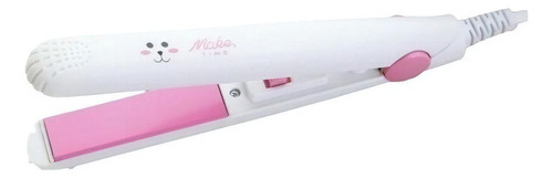 Plancha De Cabello Mini Make Time Mini Plancha Blanca 110v/220v