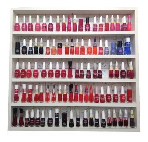 Nicho Organizador Expositor De Cosméticos Para Manicure