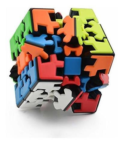 Cubo Mágico De 33 Engranajes Rainbowbox Gear Cube, Sin Adhes