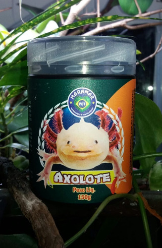 Maramar Axolote 150g Ração Alimento Axolotl