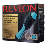 Revlon Cepillo Eléctrico Secador Y Volumizador Oval Menta