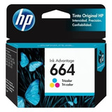 Cartucho Hp 664  Tricolor Original