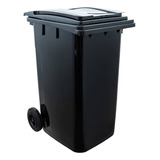 Basurero Contenedor De Basura 240 L Gris