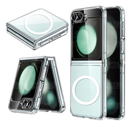 Case Para Smartphone Samsung Galaxy Z Flip5 Punta Reforzada