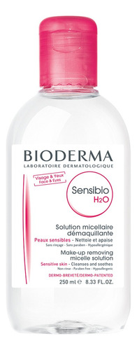 Bioderma Sensibio H2o P Água Micelar Sensível À Rosácea 250ml