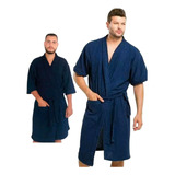 Salida Baño Bata Toalla Hombre Mujer Linea Pijama