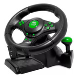 Volante Gamer C/ Pedal Racer Xbox360, Ps3, Ps2, Pc Kp5815a