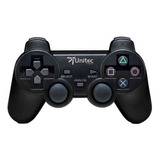 Control Joystick Inalámbrico Unitec Control Inalámbrico Pc/ps3 Negro