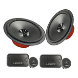 Par Alto Falante 2 Vias Hertz 160w Rms 6 Polegadas 4 Ohms