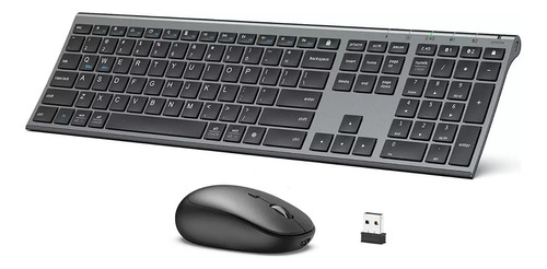 Kit Teclado Mouse Inalámbrico Bluetooth Para Macbook Windows