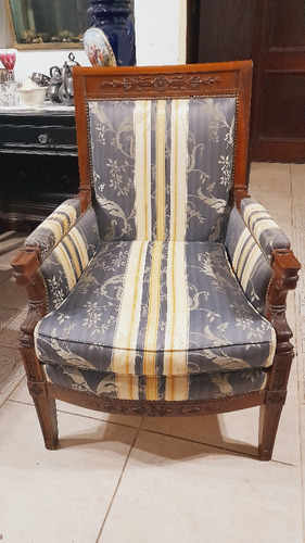 Sillon De Estilo Ingles Antiguo