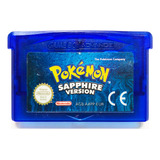 Pokémon Sapphire Version Europeo - Nintendo Gba & Nds