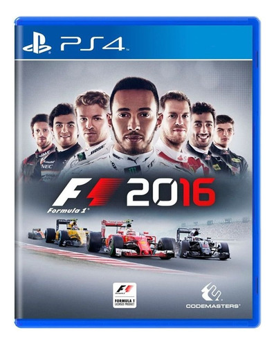 F1 2016 Formula 1 Ps4 Mídia Física Nf