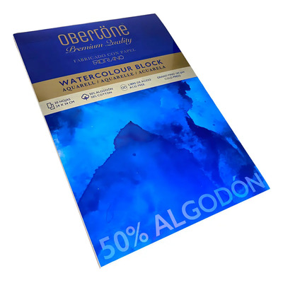 Block Papel Acuarela Fabriano 50% Algodon 20hj 160gr | Envío gratis