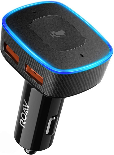 Roav Viva X Anker, Cargador Carro Usb 2 Puertos Alexa