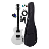 Guitarra Strinberg Lps200 White Branco + Kit Capa Cabo Full