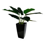 2 Plantas Artificiais Decorativa Folhagem Toque Real 70 Cm