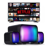 Home Theater Caixa De Som Bluetooth Subwoofer Tv Usb Led Rgb