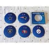 Portavasos Nfl Pepsi Coleccion 5 Piezas Steelers Cowboys Etc