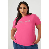 Remera Forever 21 Plus Size Melrose Graphic Tee