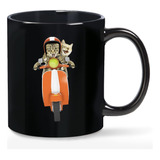 Boruleey Taza De Café Divertida Con Diseño De Gato, Taza De 