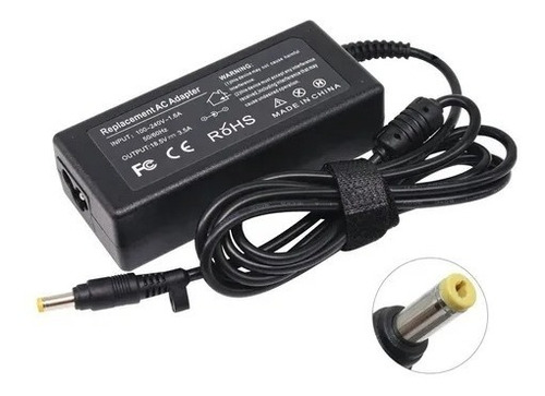 Cargador Para Hp 18.5v 3.5a 65w 4.8x1.7 Mm Smart Ac Adapter