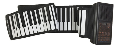 Portátil 88 Teclas Piano Enrollable Plegable Flexible
