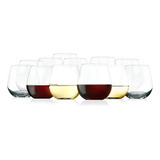 Copas De Vino Sin Tallo De 12 Vasos Nutrichef Nglwine99