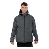 Campera Impermeable Montagne Viggo Con Polar 