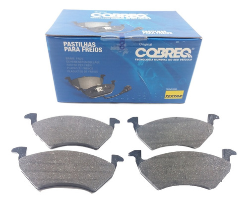 Pastillas De Freno Delanteras Vw Gol Trend Voyage Cobreq