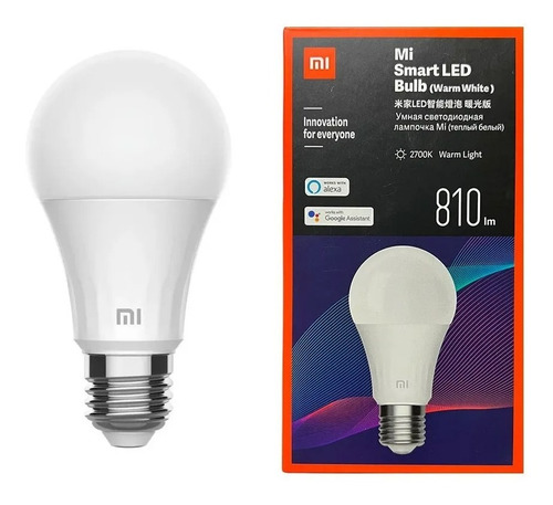 Foco Inteligente Xiaomi Mi Smart Led Bulb Warm Blanco