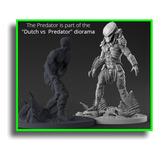 Action Figure Stl Diorama Predador_1