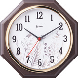 Relógio De Parede Decorativo Dourado 24 Cm Herweg 660029-29