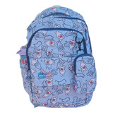 Mochila Escolar Kawaii Dnhe Classic Estampada Con Portacelul