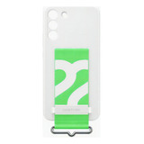 Funda Samsung Silicon Con Strap Galaxy S22 Plus ( S906) Color Blanco