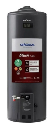 Termotanque Multigas 110 Lts Nuevo Señorial Family Black 2.0